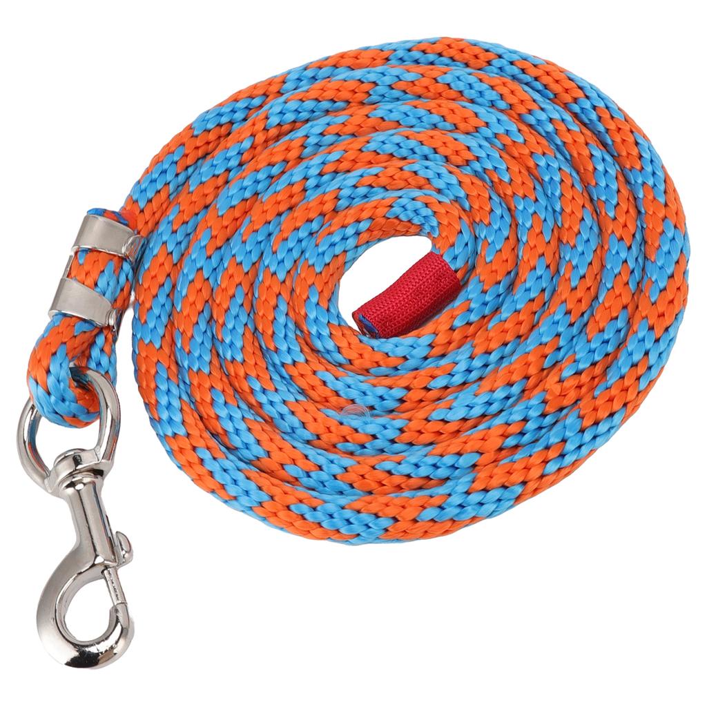 Nylonové lano pro koně Víceúčelové zesílené lano pro hospodářská zvířata s hliníkovou karabinou pro koně Hospodářská zvířata Domácí mazlíčky 8,2 stop