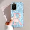 Pink Bule Couple A-Z Letter Flower Shockproof Phone Case For Xiaomi Redmi Note 12 10 8 9 Pro 10S 9s Silicone Shell Back Cover