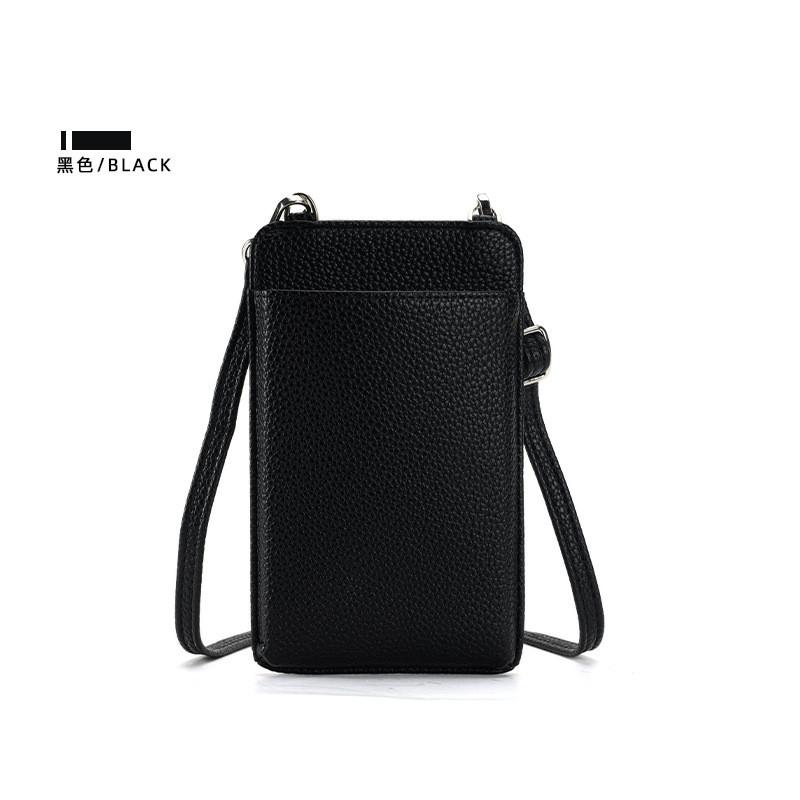 IELGY Ladies Messenger Bag Fresh Simple Solid Color Mobile Phone Bag