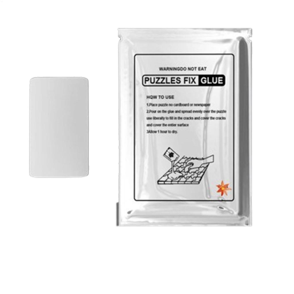 60ml Puzzle Glue Professional Puzzle Adhesive Puzzle Glue With Scraper For Adults And Children Quick Dry For Puzzles