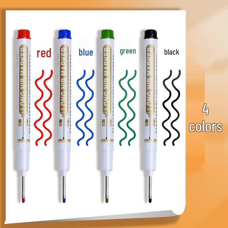 

Набор из 8 эксклюзивных маркеров для новичков с длинным наконечником, водостойкие - не выцветают, бесплатная доставка