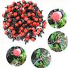 50/100pcs Adjustable Water Sprinkler Thread Connection Spray Nozzle Garden Irrigation Micro Flow Dripper