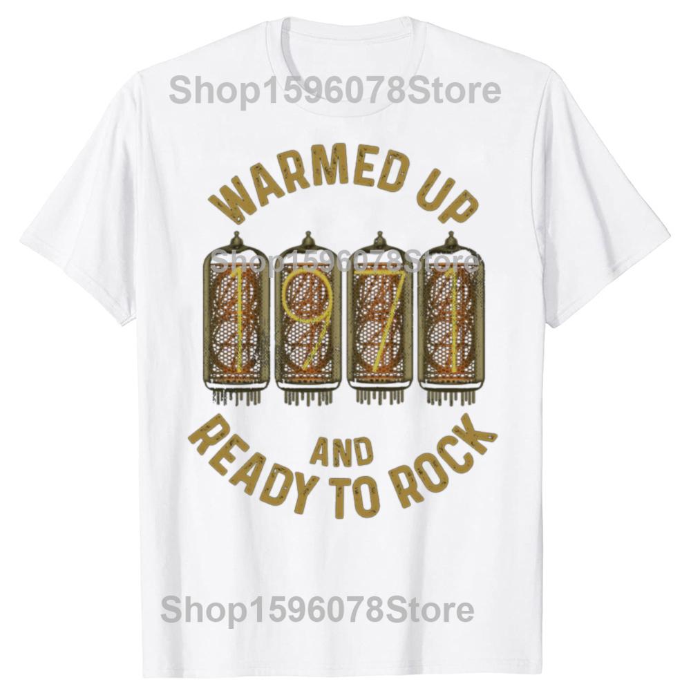

Vintage 1971 Analog Inside Japanese Synth Synthesizer T Shirts Graphic Streetwear Short Sleeve Birthday Gifts Summer Tshirt S