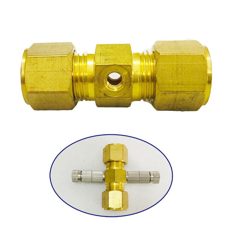 3/8 "(9.52mm) Hochdruck-Nebelkühlsystem/Staubentfernungssystem Düsenanschlussbasis