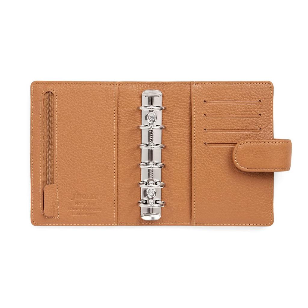 Filofax Norfolk System Organizer Small Almond 022632 Official Import