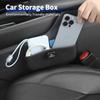 YMIN2 Car Seatback Storage Box Seam Case Door Clutter Organizer Accessories For CT ES GS NX IS250 CT200h IS300h ES300h RX400h NX