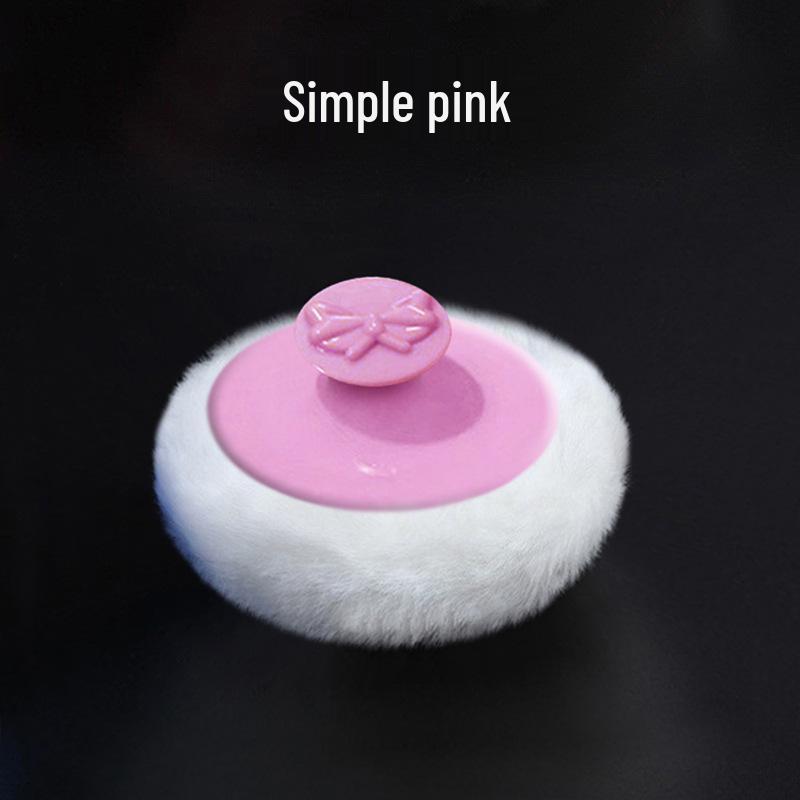 Mother & Baby Body Powder Puff Box – Gentle, Non-Shedding Polyester for Delicate Skin