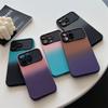 Luxury Case for Iphone 14 Pro Max Gradient Big Window Matte for iPhone 11 12 13 14 Pro Max 14 Plus Soft Camera Protection Cover