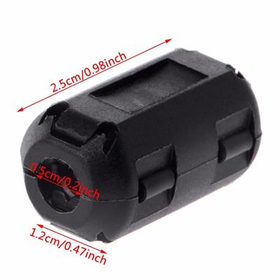 3Pc Ring Core Ferrit Perle Klemme Drossel Spule Emi Rfi Lärm Filter Clip Snap Kabel