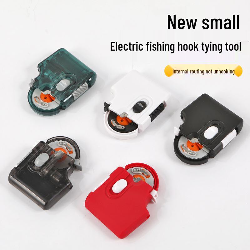 Automatic Electric Fishing Hook Tying Tool for Effortless Fishing Gear Setup