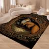 1 szt. Dywan Retro Bohemian Fox Tajemnicza Dekoracja Lisa Dywan Dark Academy Tajemniczy Dywan Domowy Wiedźmy