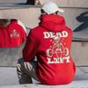 Dead Lift Skeleton Hoodie Unisex Gym Pump Cover Funny Workout Hoody Weightlifting Retro Hooded Sweatshirt Trendy Hoodie