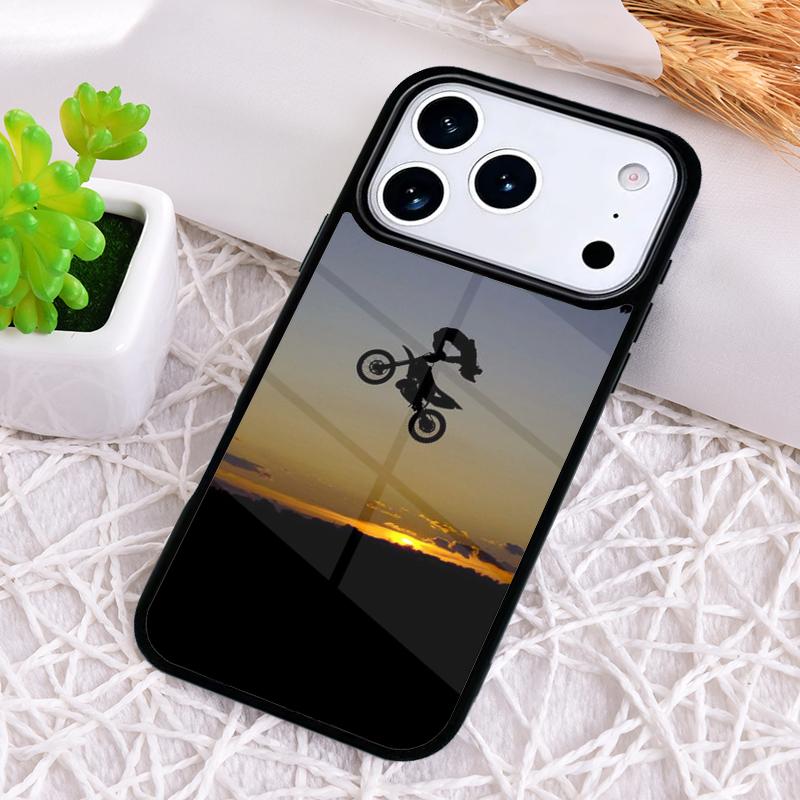 

Moto Bike Motocross soft Shockproof Phone Case for iPhone 17 Air 16e 15 11 12 14 13 Pro Max Cover Coque iPhone 13 Pro Max