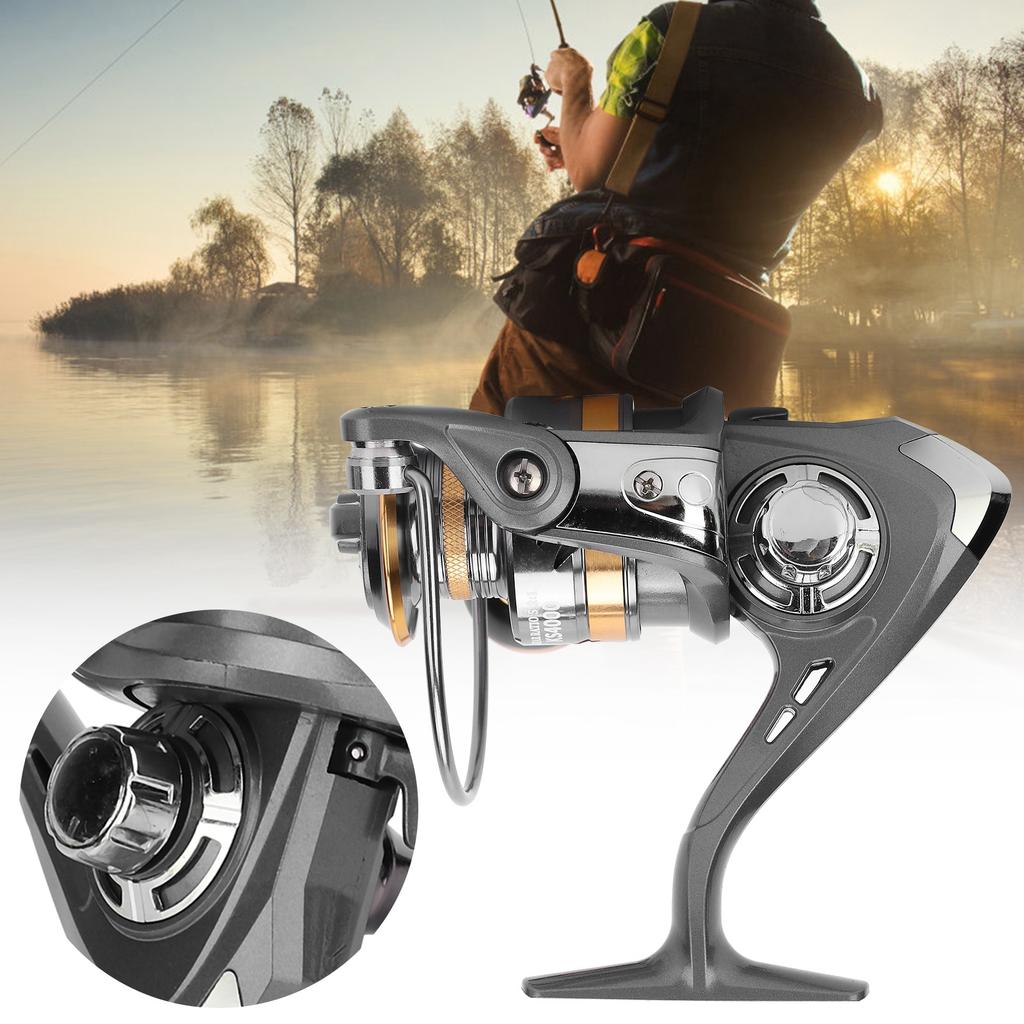 Metal Front Rear Discharge Force Sea Fishing Carp Spinning Reel Fishing Accessory