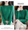 Women's Long Sleeve Round Neck Pullover: Stylish, Versatile, Light Knitwear for Autumn and Winter