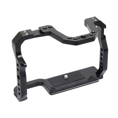 Aluminiumlegierung Kamerakäfig für 70D/80D/90D mit 1/4" & 3/8" Gewinden Kalt Schuh Halterung Unterstützt 6-10kg Traglast