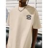 Bättre dagar framför oss Bokstavsgrafik Herr T-shirt O-ringad Casual Oversize T-shirt Mode Bomulls-Tee Kläder Sommar Lös T-shirt