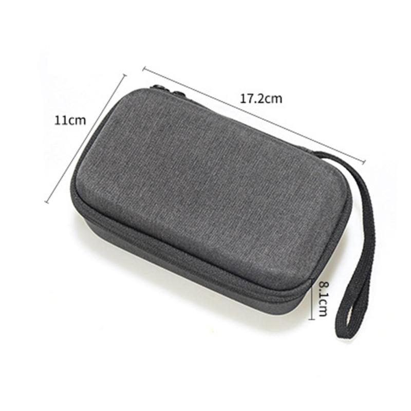 Shockproof Hard Shell Storage Case For AcePro2 Camera Cage Accessories With Zippered Meshes Pocket Protective Cover