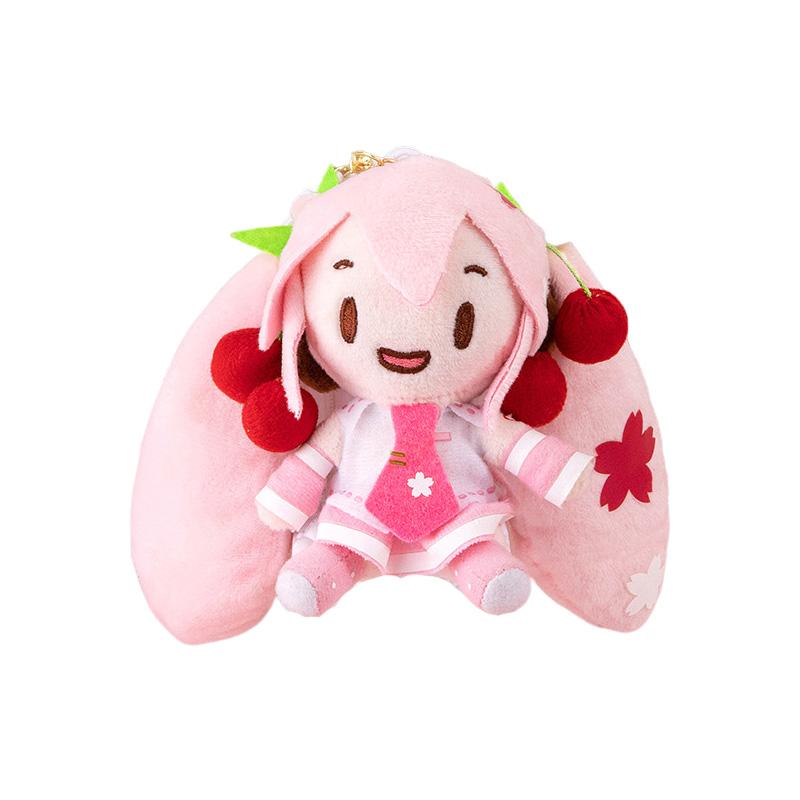 Plush Toys Hatsune Snow Keychains Pendants Bag Decor Dolls Gifts Fan