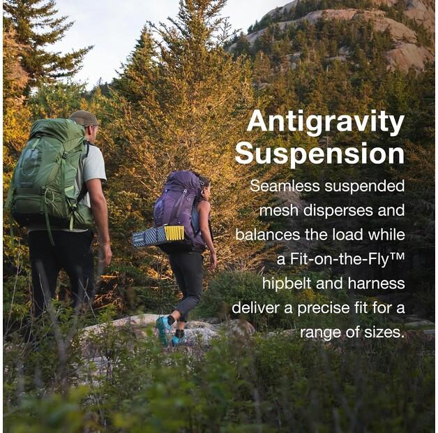 Backpack Osprey Aura AG 50 Tungsten Grey (Women's)