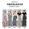 Pink striped pants women's spring and autumn new drape and thin casual pants lazy high-waisted straight walking wide-leg pants