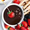 130ml Chocolate Fondue Cup European Candle Cup Ceramic Mug Heating Food Cheese Creative Coffee Mug With Fork Christmas Party