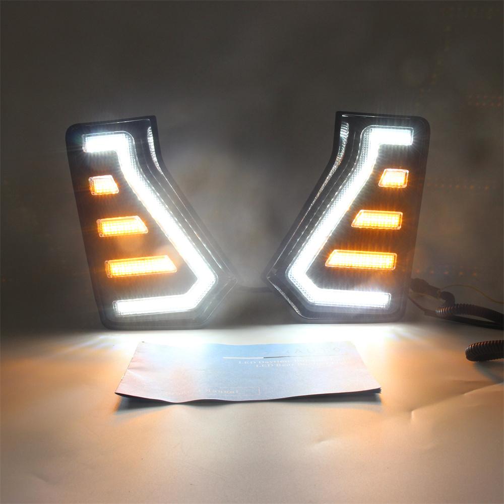 Front Fog Light DRL Daytime Running Lamp For Toyota Tacoma 2024 2pcs