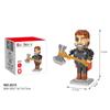 Klassische Film Actionfigur Bausteine Spielzeug Batman Iron Man Spiderman Mini Steine Kleine Partikel Zusammengebaute Baustein Sets