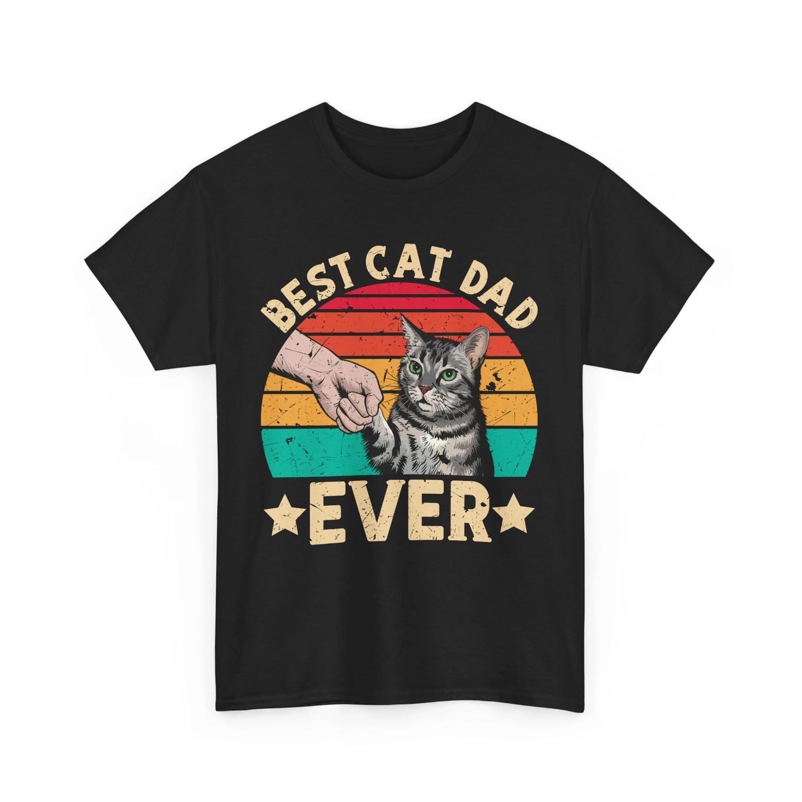 

Cute Cat Graphic T-Shirt for Men & Women – Adorable Cat Print Tee XL