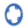 FMFXTR Bicycle Single Chainring Bike 104 BCD 40T Round Narrow Wide Chainring for Mountain BicycleBlue