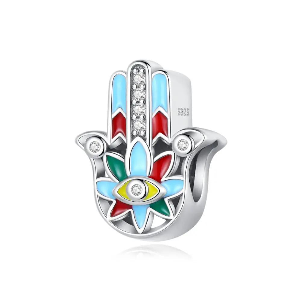 Copper Color Evil Eye Charms Demon Eye Beads For Genuine BraceletandBangle DoItYourself Crafting Fashion Jewellery Gifts