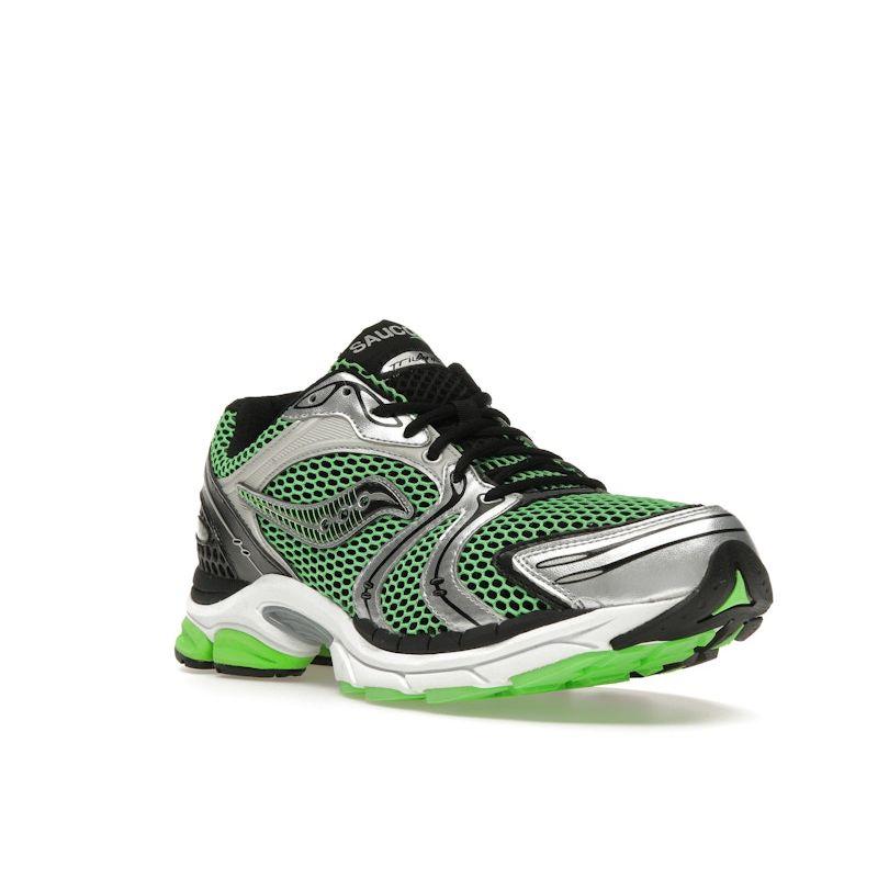 Saucony ProGrid Triumph 4 Green Silver Unisex Sneakers S70704-9