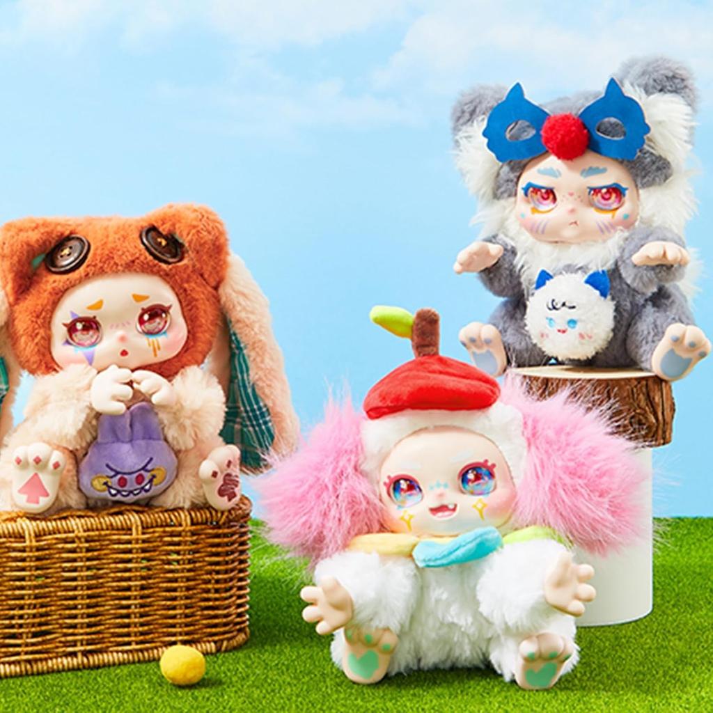 TRRCEPOS series stuffed animal blind box Official product Lovebu Soft vinyl material Cute design Relaxing collection doll Mascot doll perfect for
