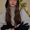 HAINT TWO TONE RIBBED LONG GLOVES_4COLORS_black