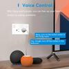 Graffiti Smart WiFi Socket with Power Stats, Tempered Glass Panel, Thai & Vietnamese Standard, Alexa Compatible