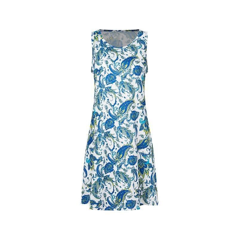 Dress Floral Dress Women'S 2D Digital Printing Factory