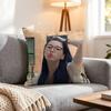 Star Bae Suzy Cushion Cover 1Pcs Decorative Covers Soft Cushion Case For Sofa Couch Decor 40X40 45X45 Pillowcases