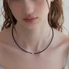 Tatiana (925 Silver) Dainty Heart Bead Necklace NZ2443