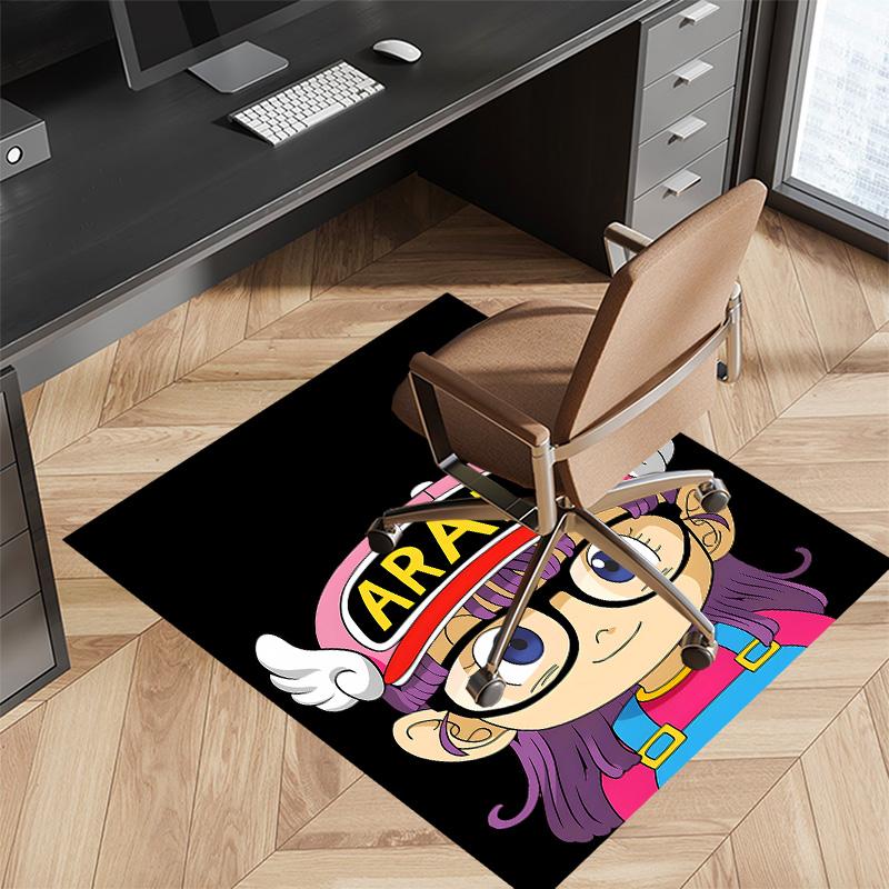 Arale Norimaki Printed Absorbent Washable Carpet, Non-Slip Bathroom Mats, Kitchen Rugs, Yoga Mat,Living Room Entrance, Camping Picnic Rugs