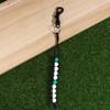 5 Pièces Compteur de Score de Golf Perles de Score de Coups de Golf Perles de Balle de Golf en Plastique Compteur de Putt Accessoires d'Entraînement de Golf