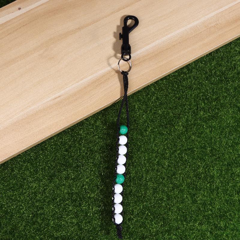 5 Pièces Compteur de Score de Golf Perles de Score de Coups de Golf Perles de Balle de Golf en Plastique Compteur de Putt Accessoires d'Entraînement de Golf