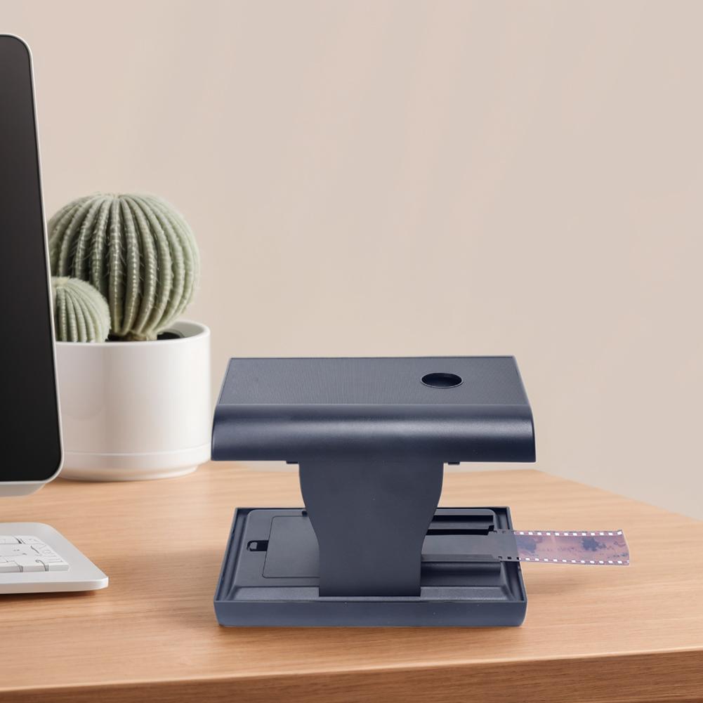 Slides and Negatives Film Scanner with LED Backlight Digital Photo Converter Support Editing & Sharing for Old Film To JPEG