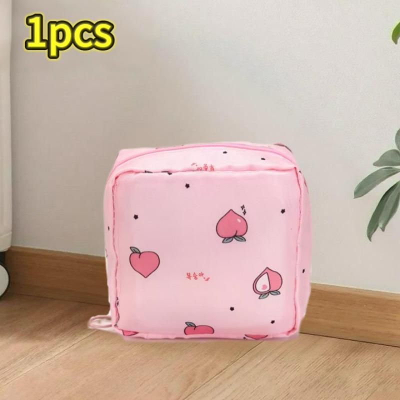 Multi Function Portable Sanitary Pad Storage Bag Tampon Pouch Napkin Cosmetic Bags Organizer Makeup Bags Girl Hygiene Pad Bags