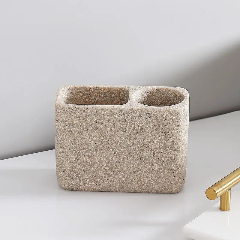 Nordic Ins Bathroom Toiletry Set Household Lotion Bottle Mouthwash Cup Toothbrush Holder Soap Dish Ceramic Soap Dispenser Modern