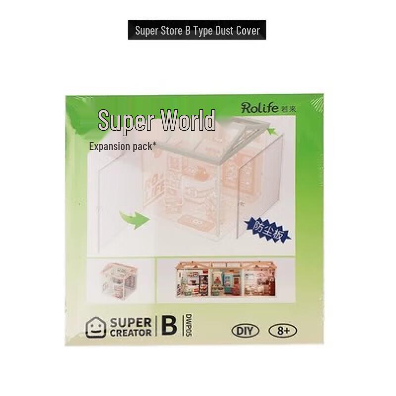 

Rolife Super World DIY Miniature House Building Blocks