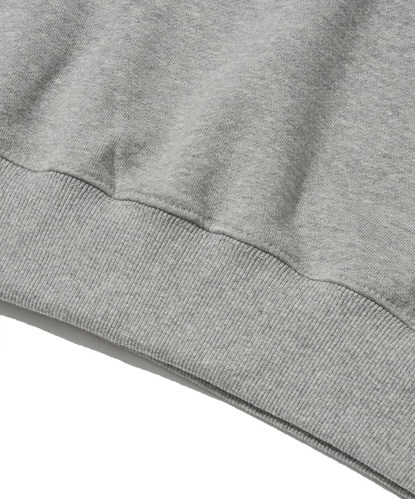 PAGESIISII Sisi Syndrome Print Sweatshirt Gray