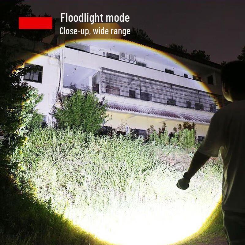 Jiuliang Rechargeable Emergency Flashlight