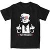 Creative 2024 Assassination Shooting Trump You Missed T Shirt Men Women's Cotton Trump Rally Shot Tees Shirt Summer Clothes