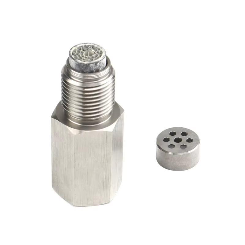 Oxygen Sensor Adapter Car Check Engine Light Fix Catalytic Mesh Oxygen O2 Sensor Spacer Adapter Mini Catalytic Converter