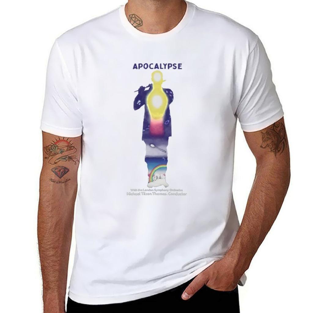 Mahavishnu Orchestra Apocalypse T-Shirt T Shirts for Man Cotton Soft Man T Shirts High Quality Luxury Brand Man Tshirt T-Shirt